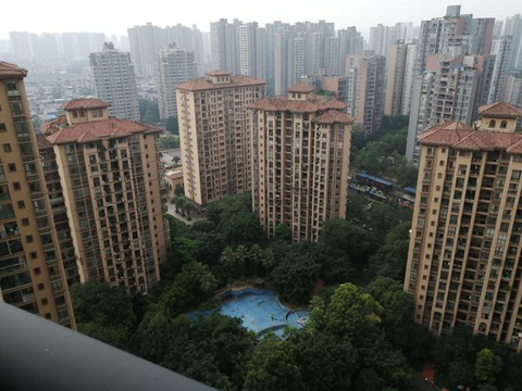 阳光尚城实景图